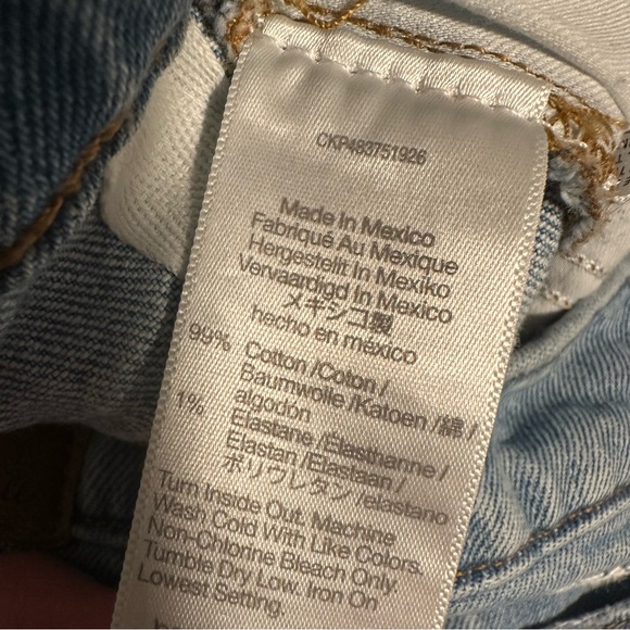 Madewell Distressed Light Hernando Wash Comfort Stretch The Perfect Vintage Jean - Picture 7 of 10